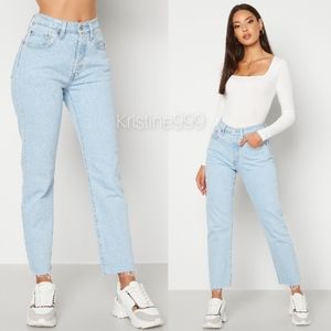 Levi's 501 Premium Crop Jeans Samba Goal Light Wash